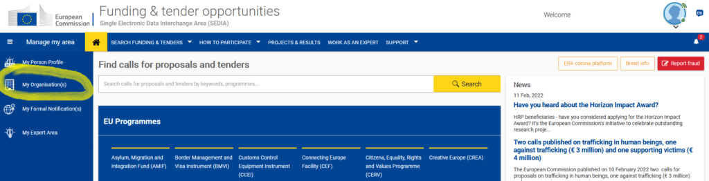 Funding & tenders