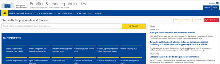 Read more about the article What is the Funding & Tenders Portal of the European Commission?