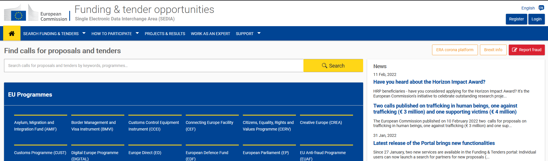 You are currently viewing What is the Funding & Tenders Portal of the European Commission?